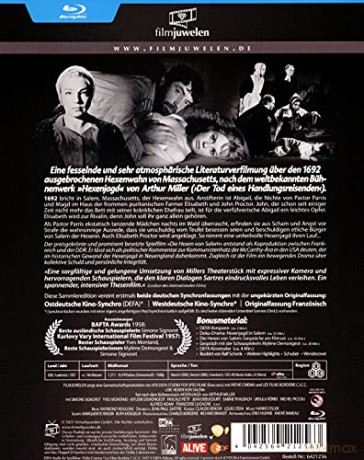 The Crucible (Czarownice z Salem) [Blu-Ray]