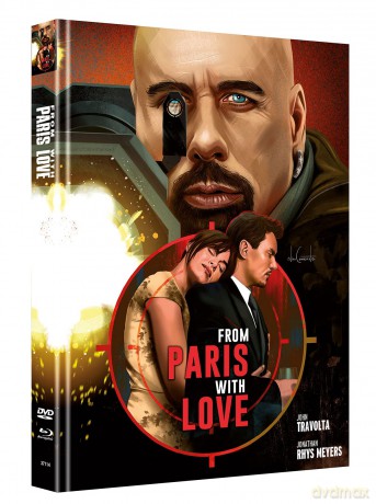 From Paris with Love (Pozdrowienia z Paryża) (mediabook) [Blu-Ray]+[DVD]