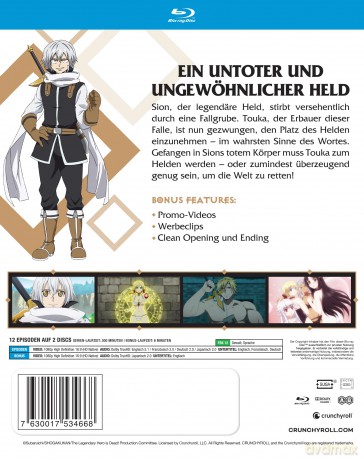 The Legendary Hero Is Dead! [2xBlu-Ray]