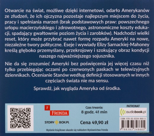 Amerykański reset. Stany (jeszcze) Zjednoczone od podszewki - Eliza Sarnacka-Mahoney [AUDIOBOOK]