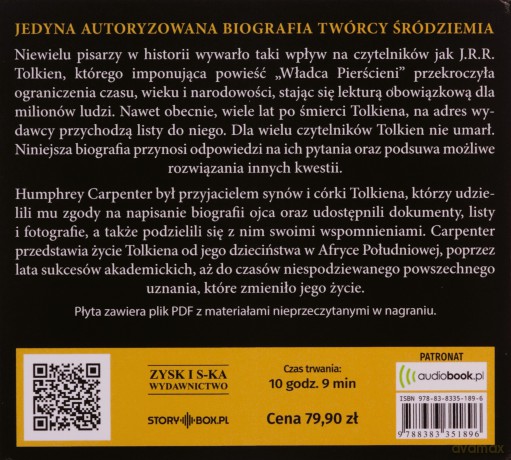J.R.R. Tolkien. Biografia - Humphrey Carpenter [AUDIOBOOK]