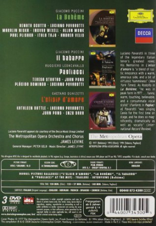 Pavarotti: The Italian Opera Collection [3DVD]