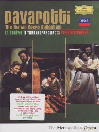 Pavarotti: The Italian Opera Collection [3DVD]