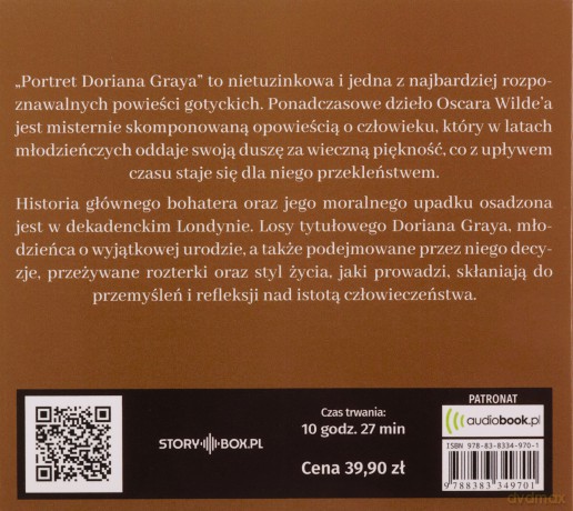 Portret Doriana Graya - Oscar Wilde [AUDIOBOOK]