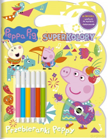 Przebieranki Peppy. Świnka Peppa. SuperKolory [KSIĄŻKA]