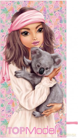 Ręcznik z mikrofibry Top Model Wild Friends 140x75cm 12791A