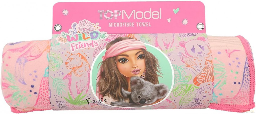 Ręcznik z mikrofibry Top Model Wild Friends 140x75cm 12791A