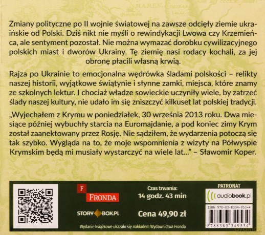 W stepie szerokim. Podróż po ukraińskich Kresach - Sławomir Koper [AUDIOBOOK]