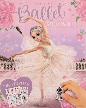 Zestaw z naklejkami Balet Top Model 13049A