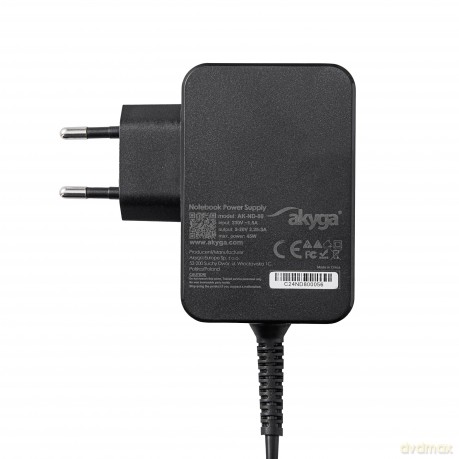 Akyga zasilacz AK-ND-81 5 - 20V / 3 - 3.25A 65W USB-C Power Delivery 3.0 GaN