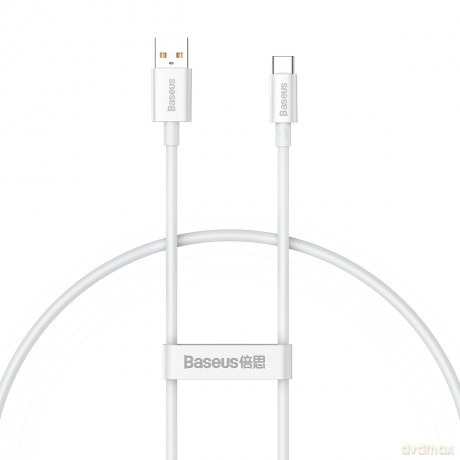 Baseus kabel Superior USB - USB-C 0,25m biały 100W