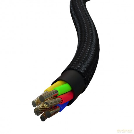 Devia kabel Extreme 4w1 PD USB-C + USB - USB-C + Lightning 1,5 m czarny