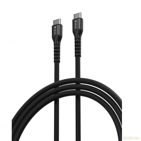 Devia kabel Gracious USB-C - USB-C 1,5 m 3A czarny
