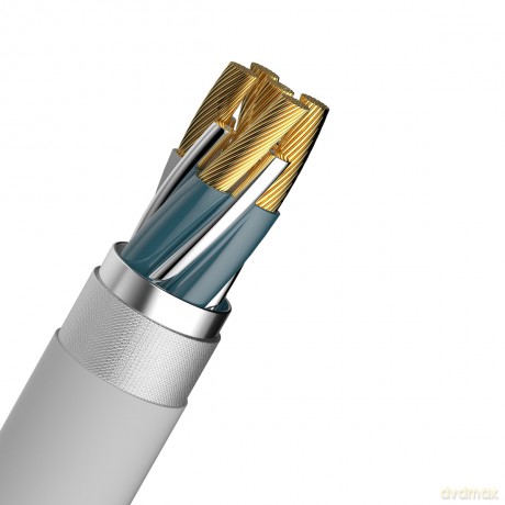 Devia kabel Smart PD USB-C - USB-C 1,5 m 5A biały