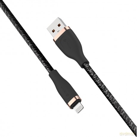 Devia kabel Star USB - Lightning 1,5 m 2,4A czarny