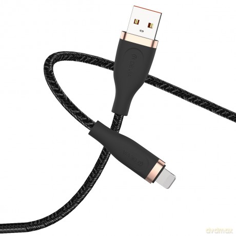 Devia kabel Star USB - Lightning 1,5 m 2,4A czarny