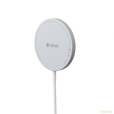 Devia ładowarka indukcyjna Smart magnetyczna 15W biała