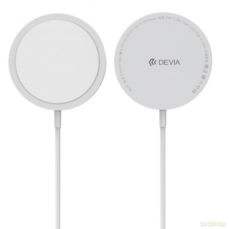 Devia ładowarka indukcyjna Smart magnetyczna 15W biała
