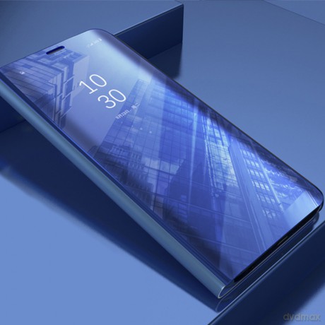Etui Smart Clear View do Samsung Galaxy A05S niebieske
