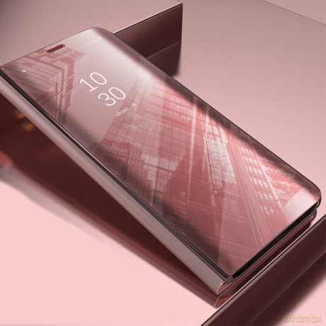 Etui Smart Clear View do Samsung Galaxy A25 5G (global) różowe