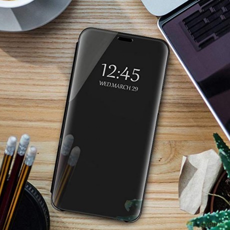 Etui Smart Clear View do Samsung Galaxy S23 FE czarne