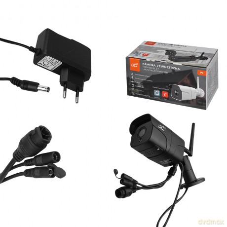 Kamera zewnętrzna BULLET biała IP66 PTZ WiFi&LAN 4Mpix 85*LED 4*IR soczewka 3,6mm (IR Cut Filter) DC12V Model CZ LTC Vision