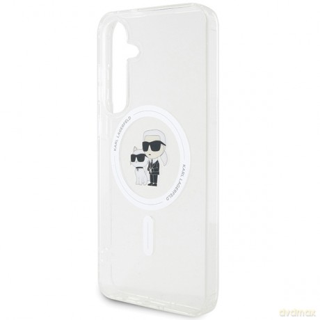Karl Lagerfeld nakładka do Samsung Galaxy S24 KLHMS24SHGKCNOT transparentna HC MAGSAFE IML KC