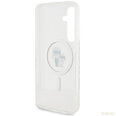 Karl Lagerfeld nakładka do Samsung Galaxy S24 KLHMS24SHGKCNOT transparentna HC MAGSAFE IML KC