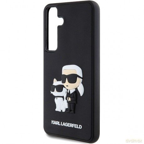 Karl Lagerfeld nakładka do Samsung Galaxy S24+ KLHCS24M3DRKCNK czarna HC 3D RUBBER KC NFT