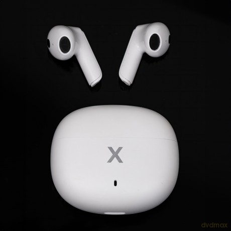Maxlife słuchawki Bluetooth MXBE-03 TWS białe douszne