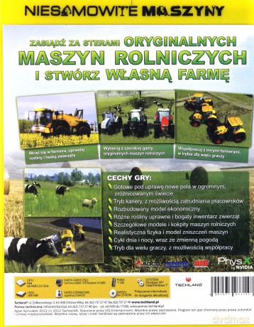 Niesamowite Maszyny: Agrar Symulator 2012 [GRA PC]