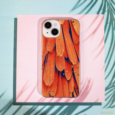 Nakładka Gold Glam do Samsung Galaxy A34 5G Orange