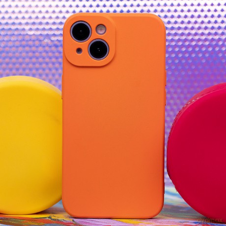Nakładka Silicon do iPhone 11 pomarańczowy
