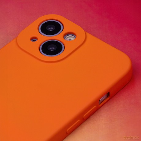 Nakładka Silicon do iPhone 11 pomarańczowy