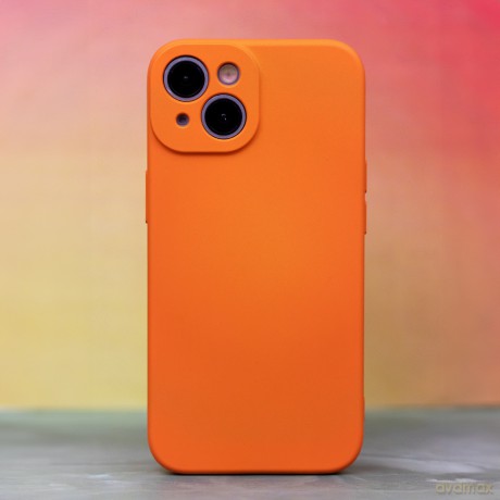 Nakładka Silicon do Samsung Galaxy A34 5G pomarańczowy