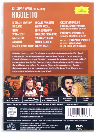 Pavarotti: Verdi:Rigoletto [DVD]