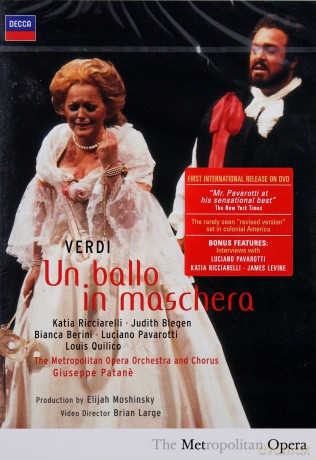 Pavarotti: Verdi:Un Ballo In Maschera [DVD]