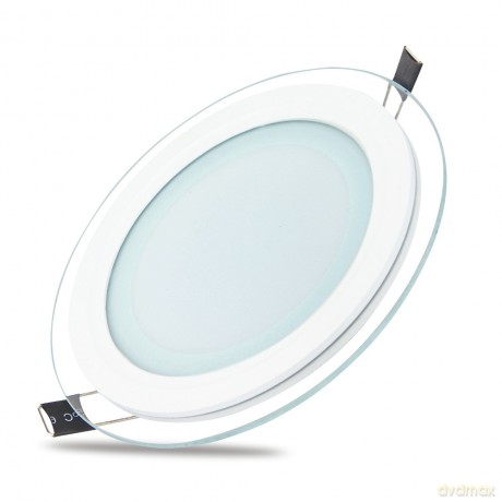 Oprawa Slim Glass/panel podtynkowy LED round (18 W | 3000 K)