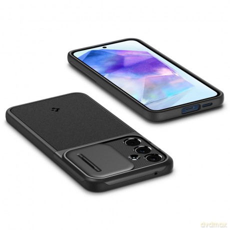 Spigen Nakładka Optik Armor do Samsung Galaxy A55 5G czarna