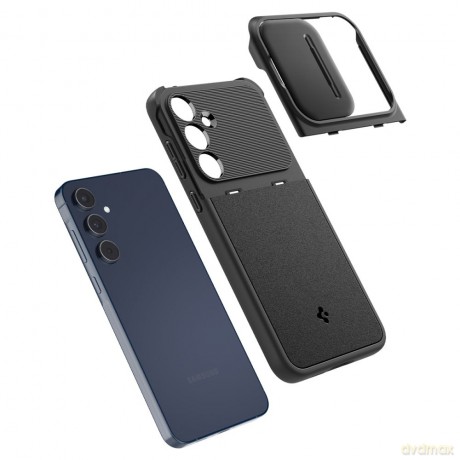 Spigen Nakładka Optik Armor do Samsung Galaxy A55 5G czarna