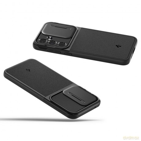 Spigen Nakładka Optik Armor do Samsung Galaxy A55 5G czarna