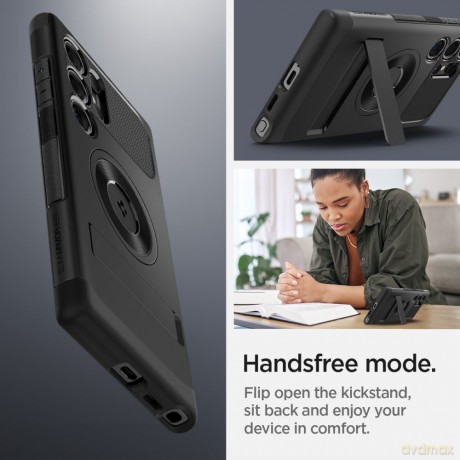 Spigen nakładka Slim Armor Magsafe do Samsung Galaxy S24 Ultra czarna