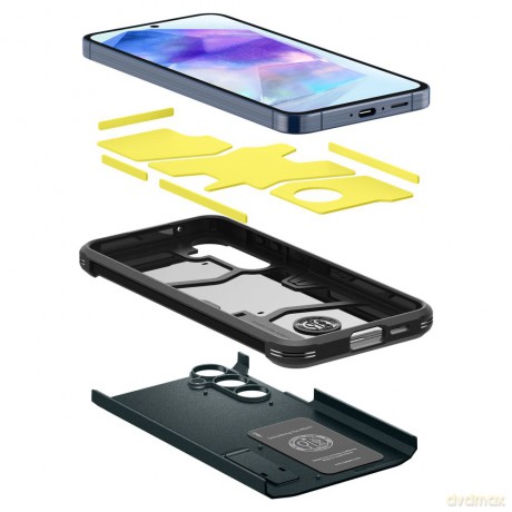 Spigen Nakładka Tough Armor do Samsung Galaxy A55 5G zielona