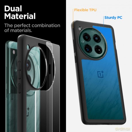 Spigen nakładka Ultra Hybrid na Oneplus 12 czarny mat