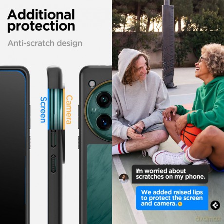 Spigen nakładka Ultra Hybrid na Oneplus 12 czarny mat