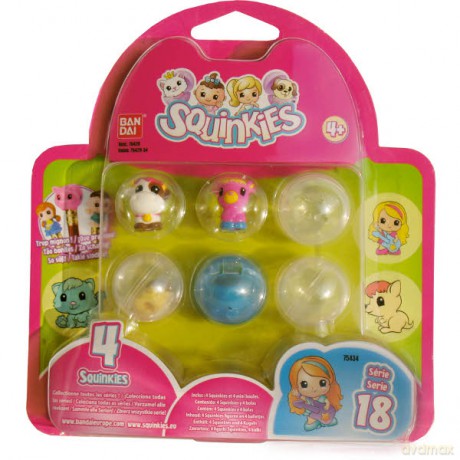 SQUINKIES 4 Kulki 75428 [ZABAWKA]