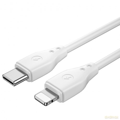 WIWU kabel Pioneer Wi-C002 USB-C - Lightning 30W biały
