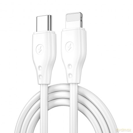 WIWU kabel Pioneer Wi-C002 USB-C - Lightning 30W biały