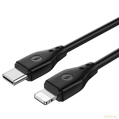WIWU kabel Pioneer Wi-C002 USB-C - Lightning 30W czarny