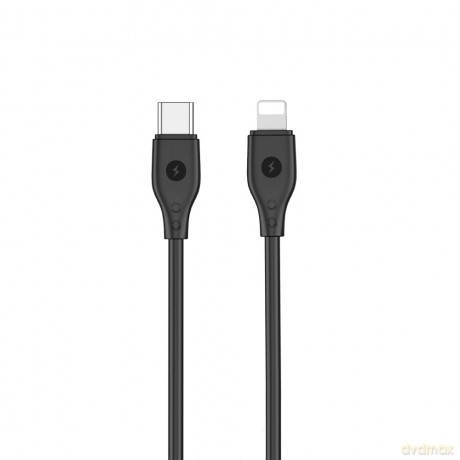 WIWU kabel Pioneer Wi-C002 USB-C - Lightning 30W czarny